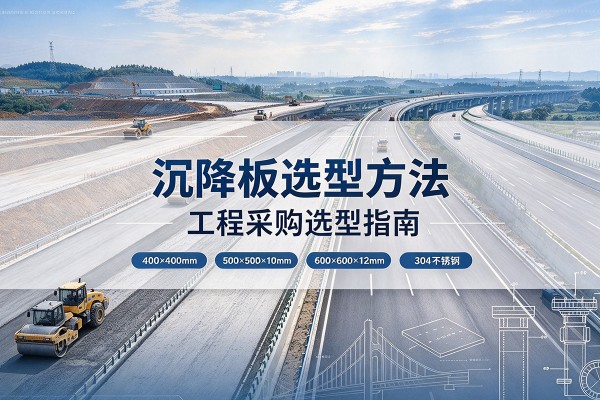 海盐沉降板选择方法