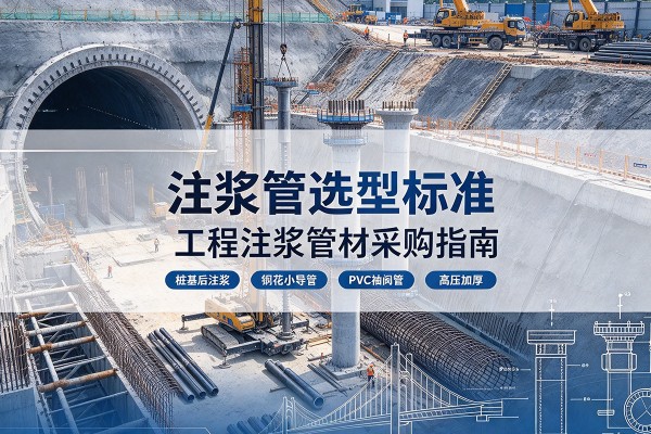 海盐注浆管选型标准