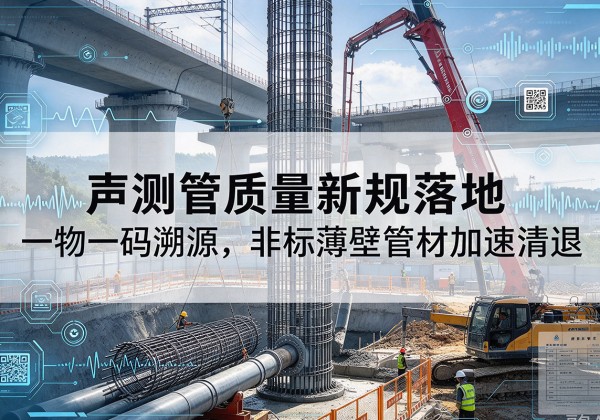 海盐声测管质量新规落地，一物一码溯源，非标薄壁管材加速清退