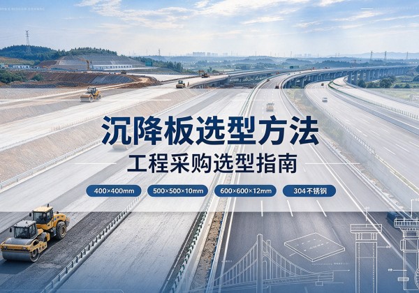 海盐沉降板选择方法