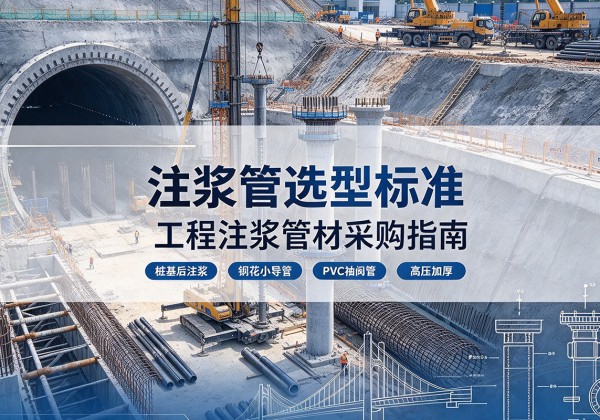 海盐注浆管选型标准